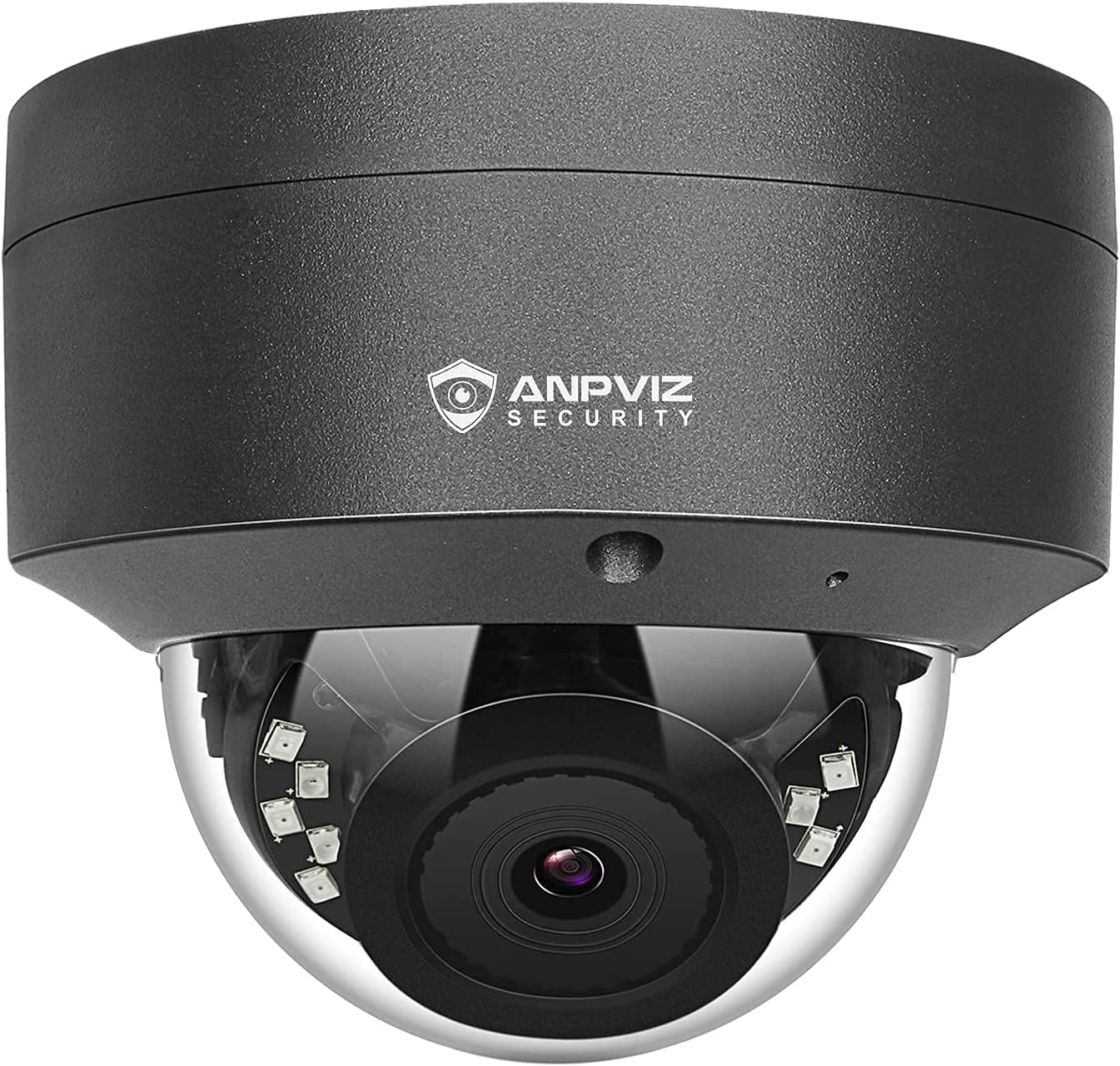 Anpviz 5MP PoE IP Kamera Outdoor Audio/mikrofon Überwachungskamera Nachtsciht schwarz
