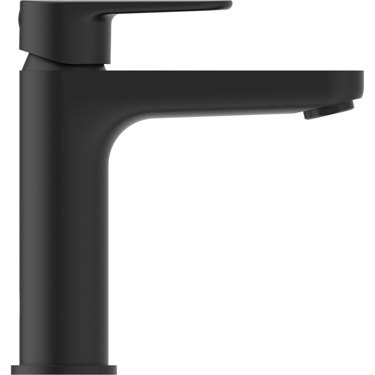 Ideal Standard Waschtischarmatur Cerafine O H120 mit PushOpen Ventil Silk Black
