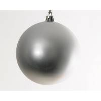 Weihnachtskugel BIG BOWL 6er Set, Farbe: silber