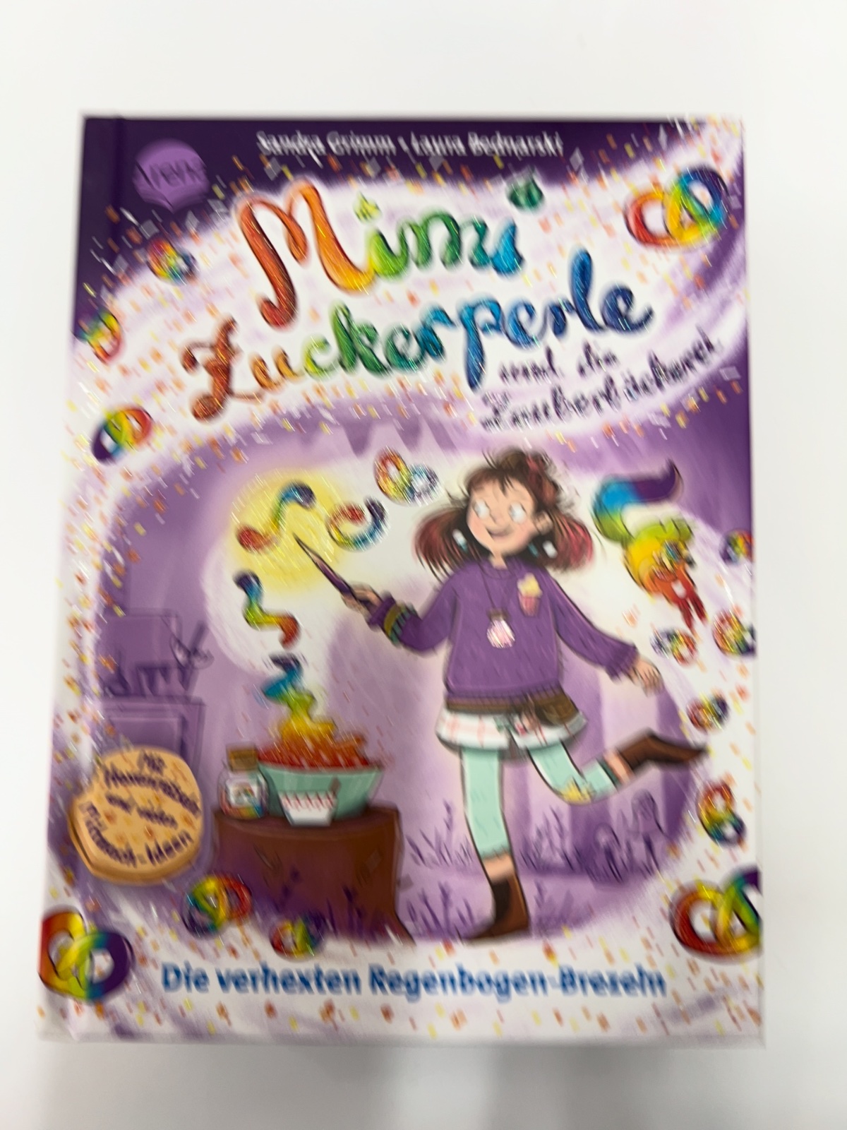 Kinderbuch, Leseheft, Magisches Feuerwerk, Minti Lachernpefel?, Dekoration