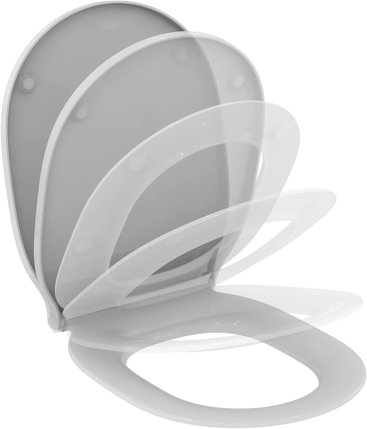 Ideal Standard E036801 Original Connect Air WC Sitz mit Softclosing Wrapover