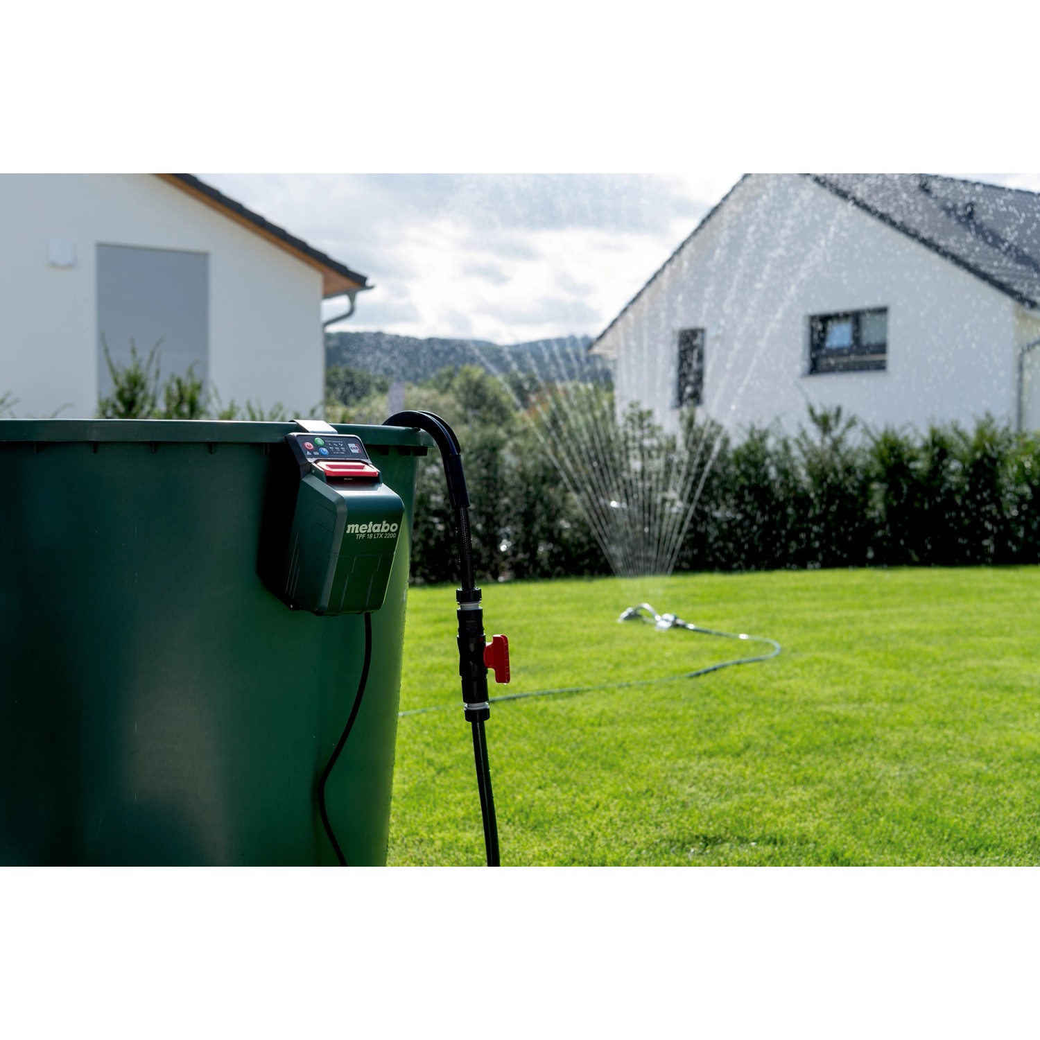 metabo Akku Tauch und Regenfasspumpe TPF 18 LTX 2200 solo ohne Akku und Ladegerät
