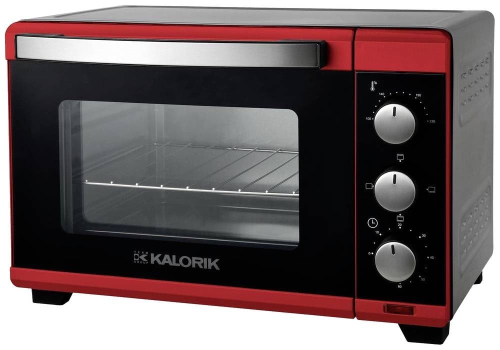 Kalorik Backofen 19L TKG OT 2011 SR Minibackofen mit Thermostat Kontrollleuchte Grillfunktion 1280W #E105