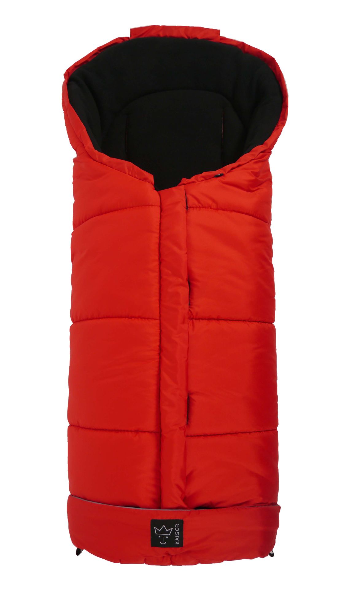 Kaiser 65708733 Iglu Fußsack Fleece rot