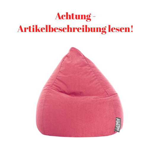 Sitting Point Sitzsack Easy 120 l Pink #710