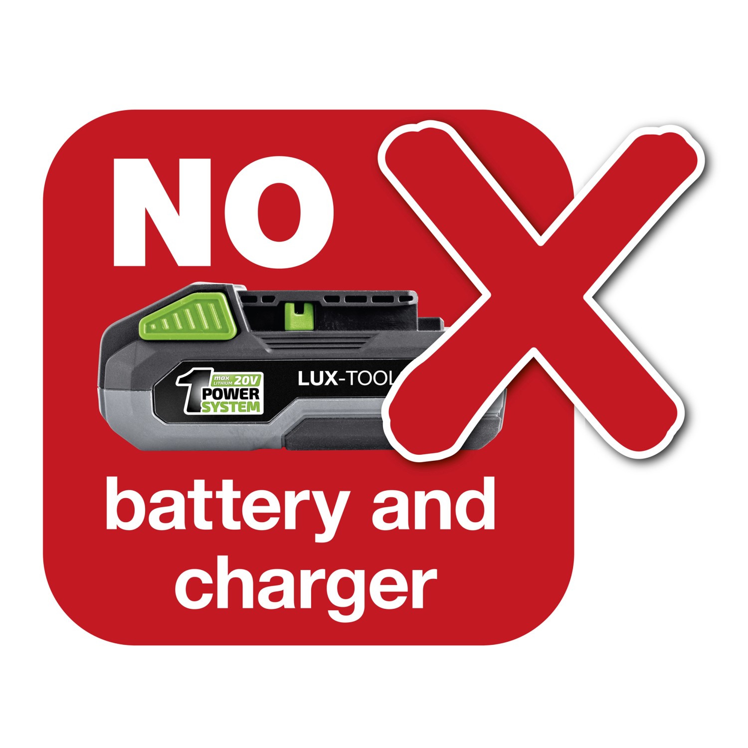 LUX Akku Rasentrimmer 1 PowerSystem A RT 20/26 ohne Akku und Ladegerät #E603