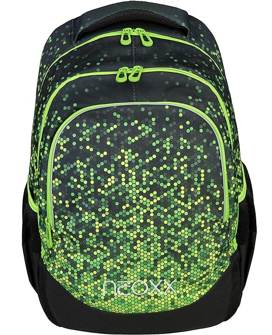 neoxx NXPB9650 Schulrucksack Fly Pixel in my mind (2023) Schultasche Schulranzen Ranzen