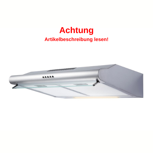 PKM Unterbau-Dunstabzugshaube UBH3001X Edelstahl 60 cm EEK: B #E579