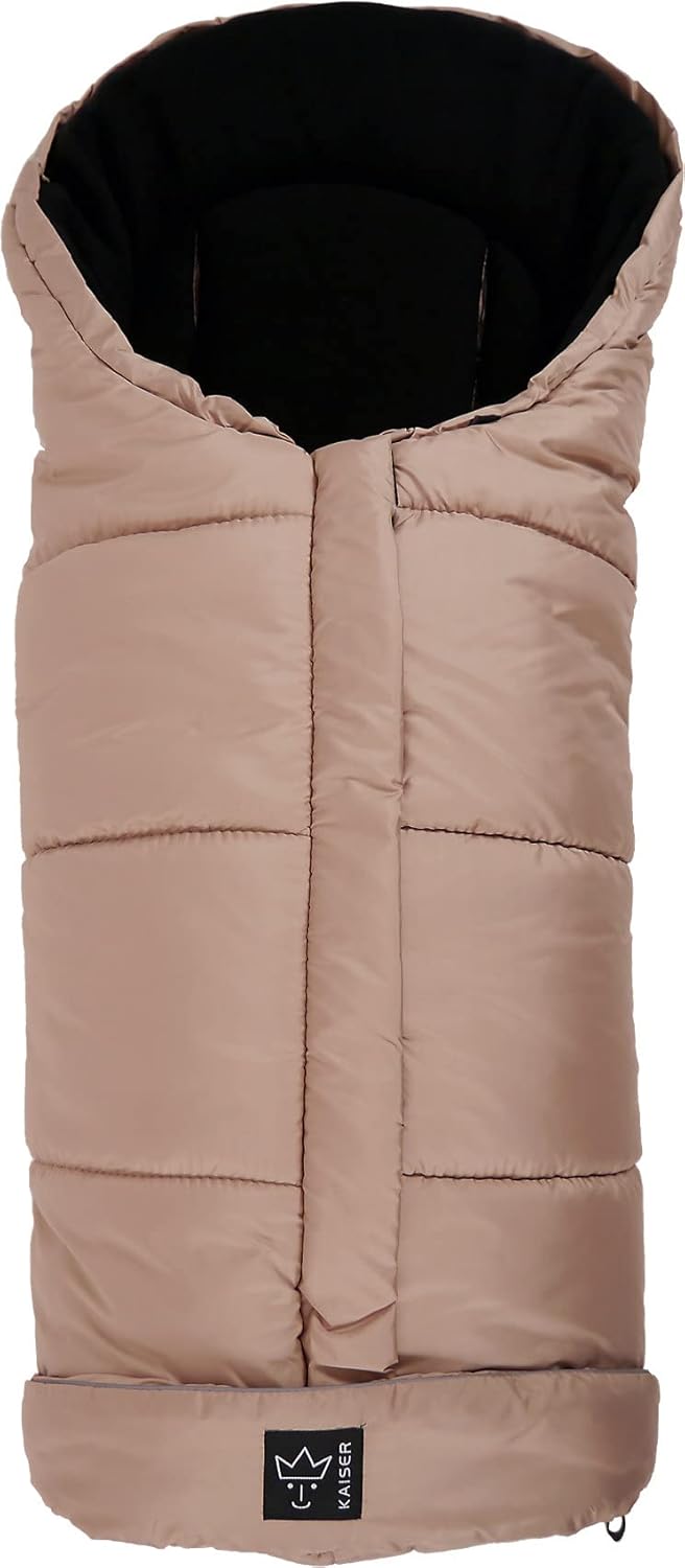 Kaiser 657087 31 Fußsack Iglu Thermo Fleece Kinderwagensußsack braun Fussack