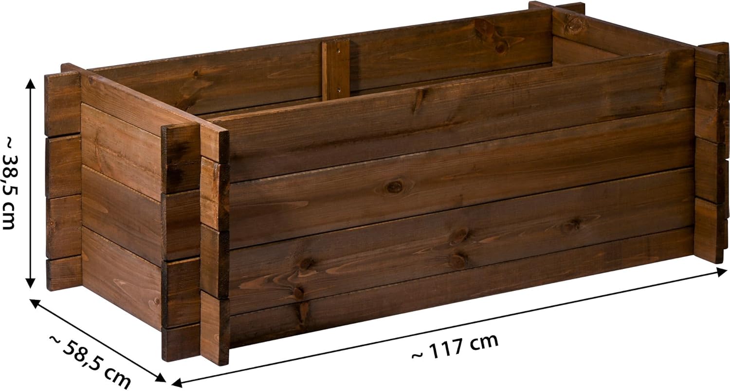 Holzkiste, Holzbox, Pflanzenkübel, Gartenbox, Holzlatten