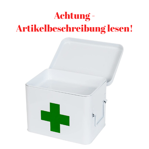 HMF Hausapotheke aus Metall zur Medikamenten Aufbewahrung 2214
