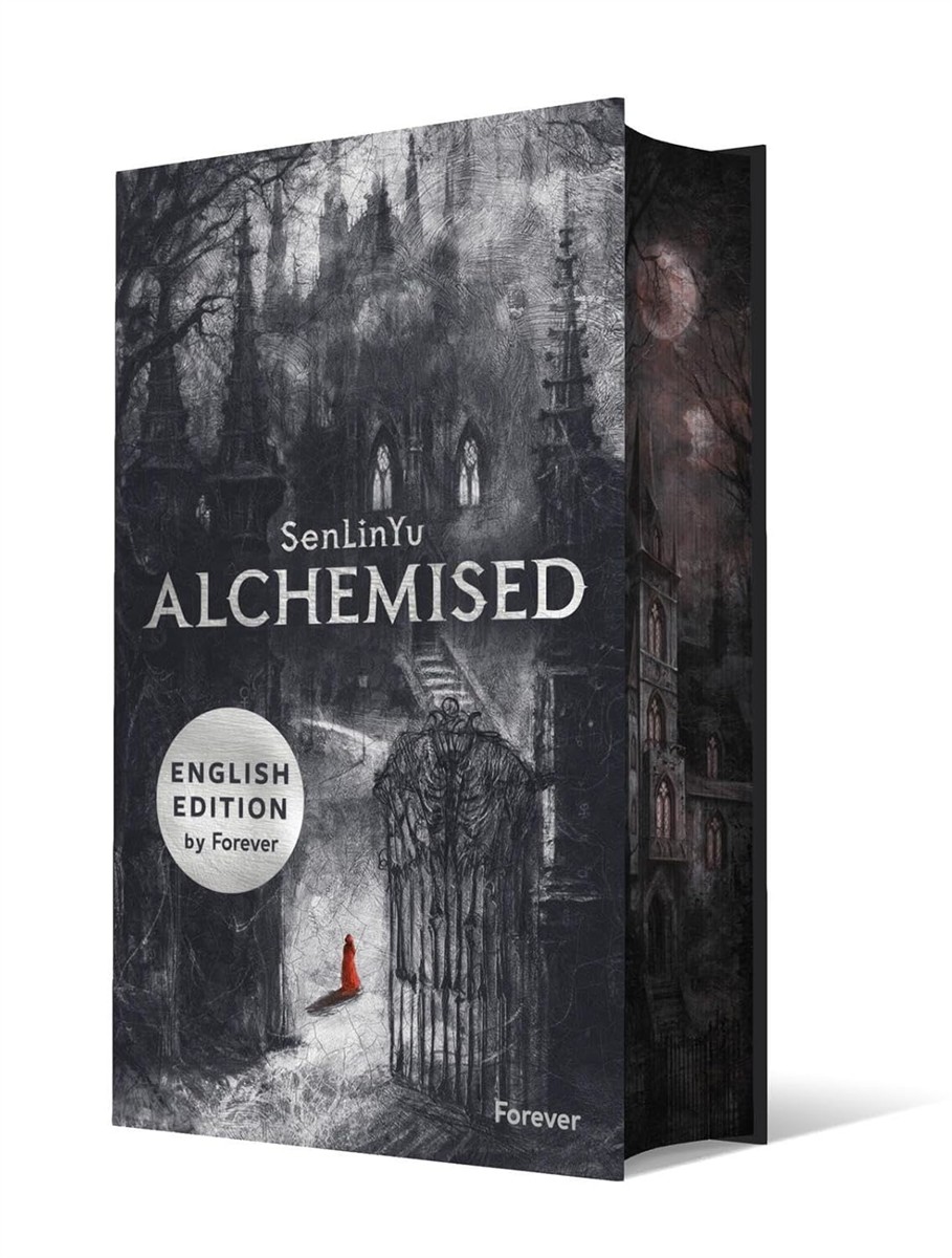 Alchemist, Dunkle Fantasie, Buchumschlag, Englische Ausgabe, Forever