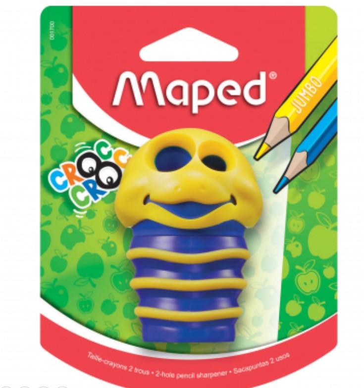 Maped Spitzer CrocCroc Blister gelb