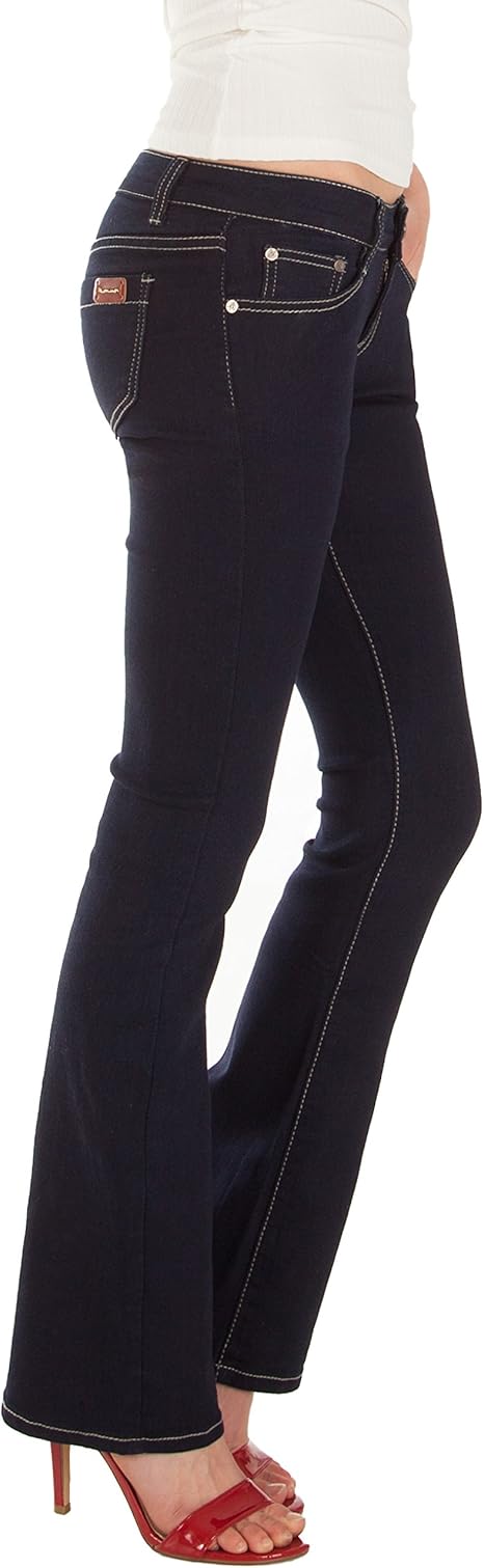 Fraternel Damen Jeans Hosen Bootcut Hüftjeans Schlaghose Gr. 40/L