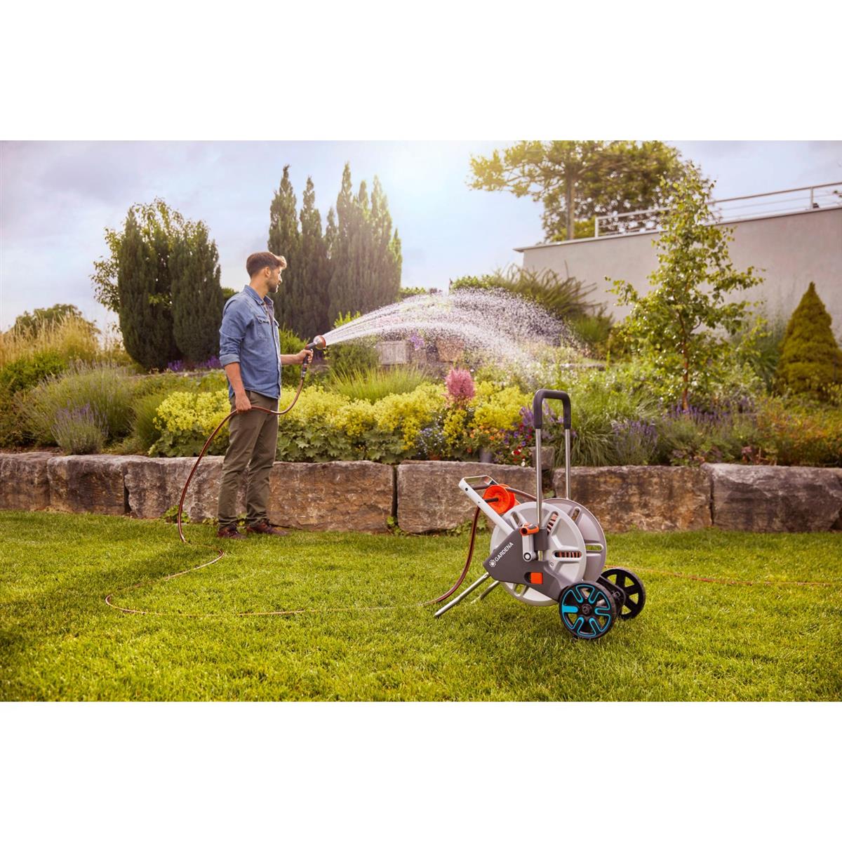 Gardena Schlauchwagen CleverRoll L Easy Metall