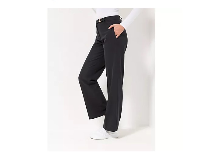 ICONIC by Marina Hoermanseder Hose Damenhose schwarz Gr. 40