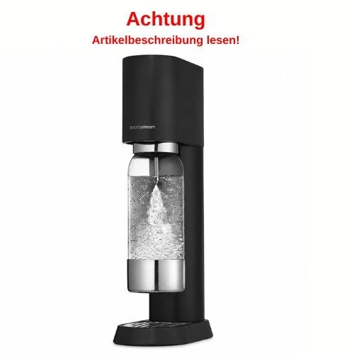 SodaStream Enso schwarz matt, gebraucht
