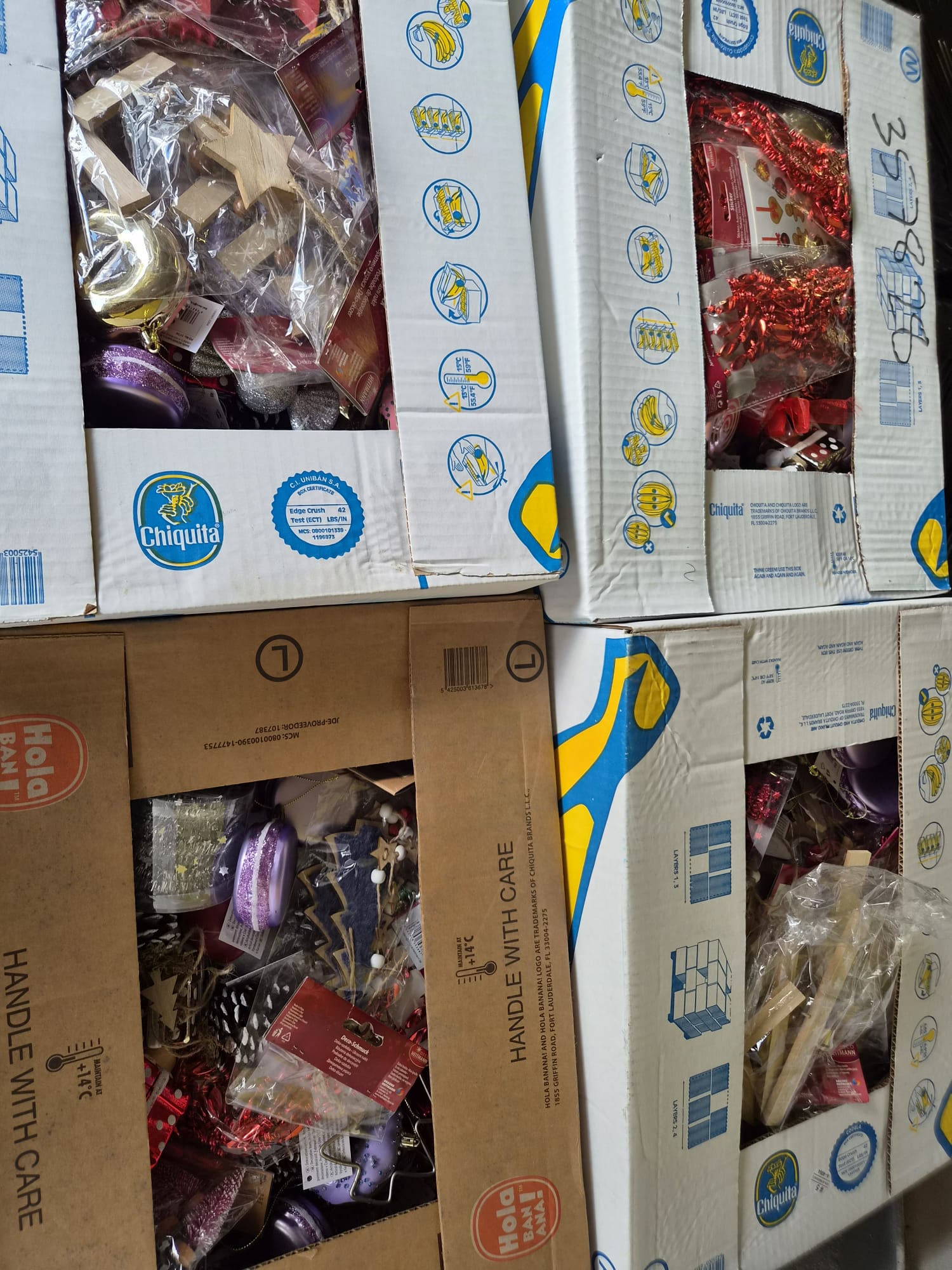 box, Geschenkverpackung, Dekorationen, Chiquita-Box, Bunte Accessoires