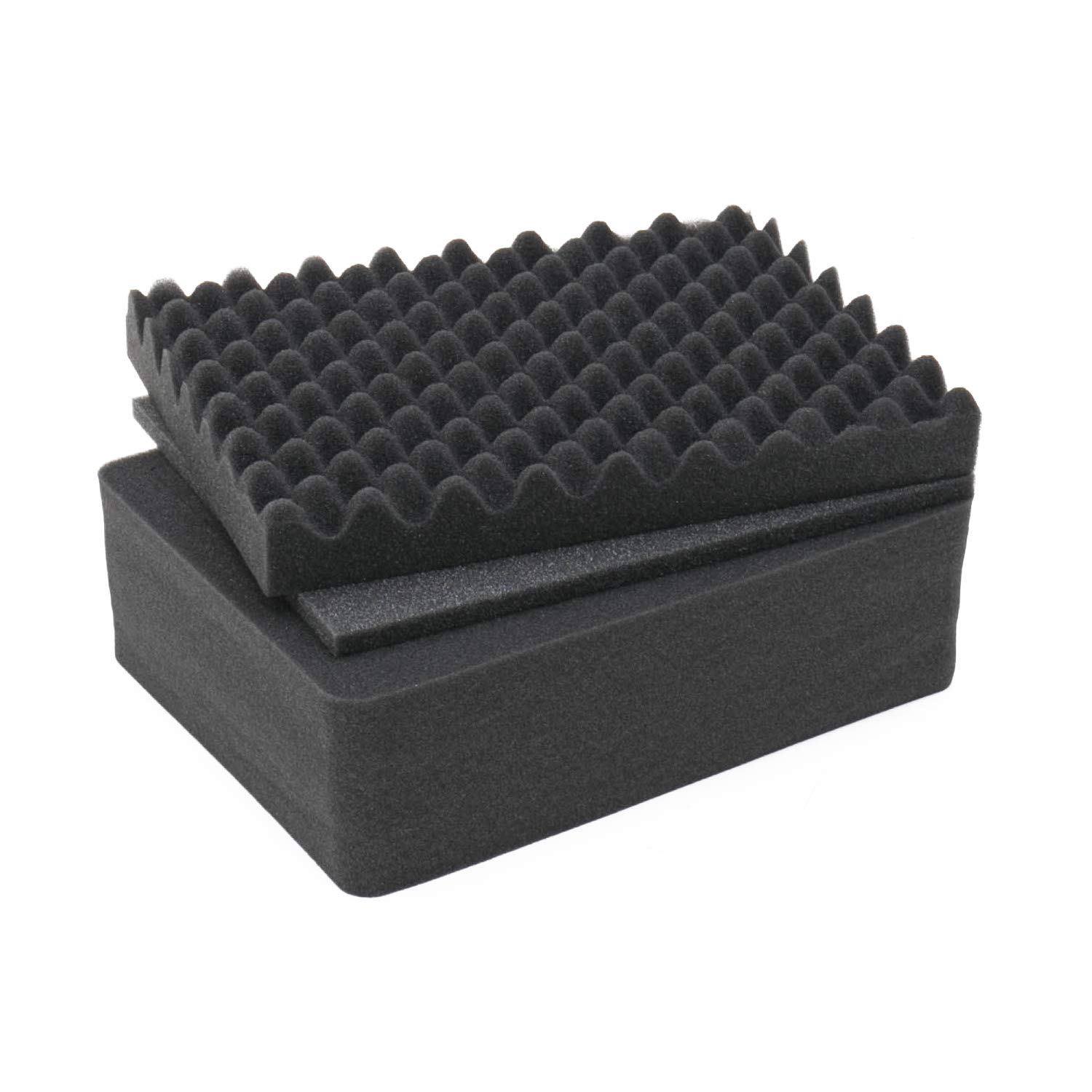 HMF Koffereinlagen mit Rasterschaumstoff für Outdoor-Fotokoffer 31cm