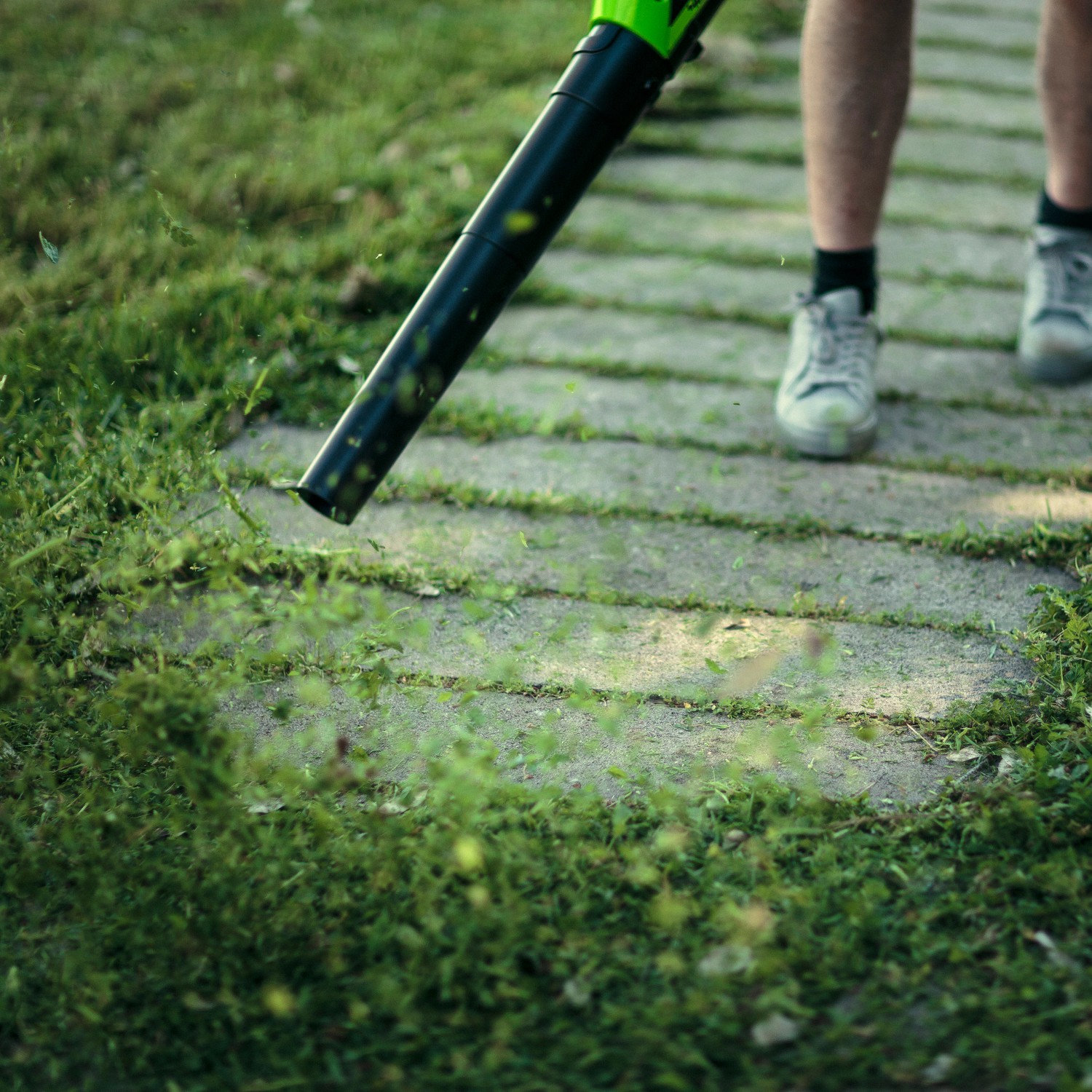 Greenworks Akku Laubbläser G40AB 40 V Solo ohne Akku und Ladegerät