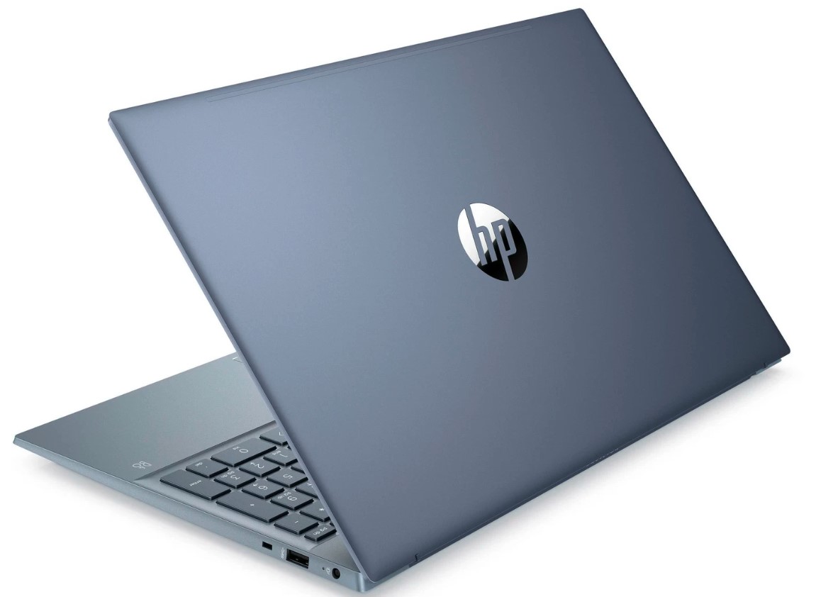 HP Notebook mit blendfreiem 15,6" (39,6 cm) Full-HD-Display Laptop blau