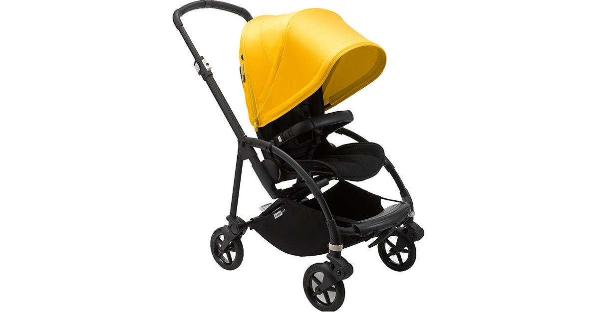 Bugaboo Bee 6 Sportwagen komplett gelb City Kinderwagen Buggy