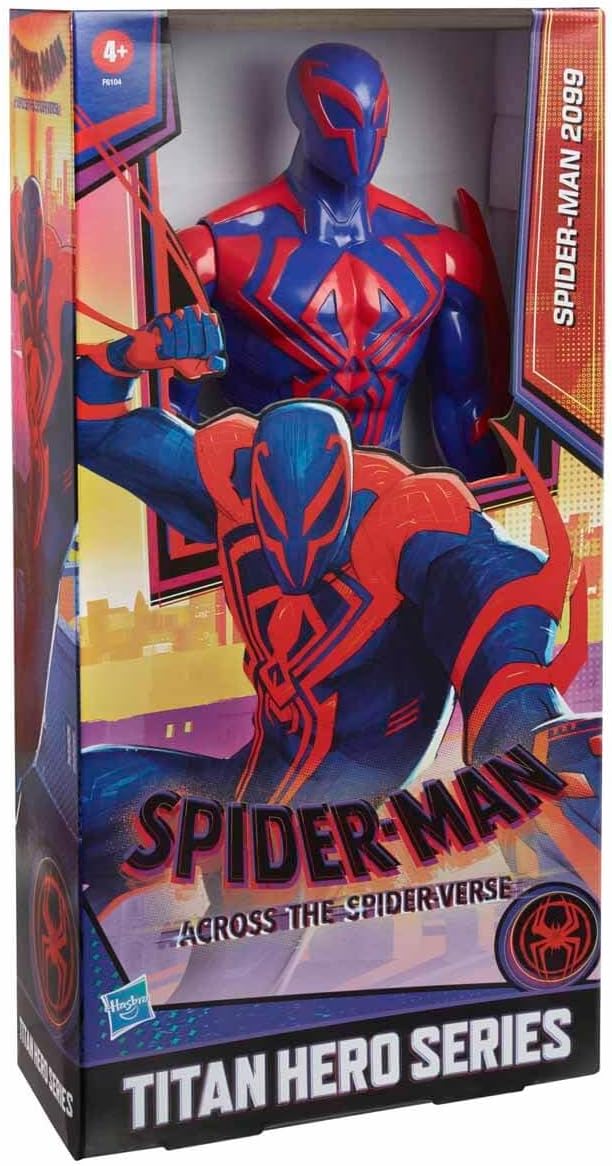 Hasbro Marvel F6104 Spiderman Across The Spider Verse Titan Hero 2099 Spielzeug Spielfigur