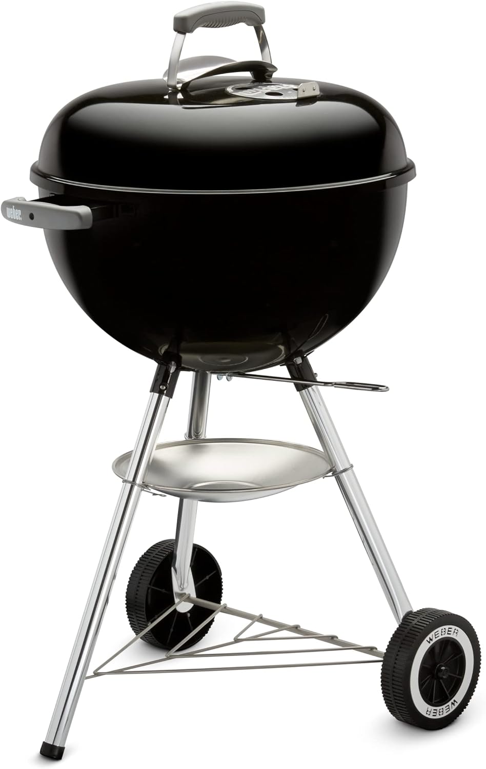 Weber 1241304 Classic Kettle Holzkohlegrill Ø 47cm BBQ Kugelgrill Holzkohle Grill