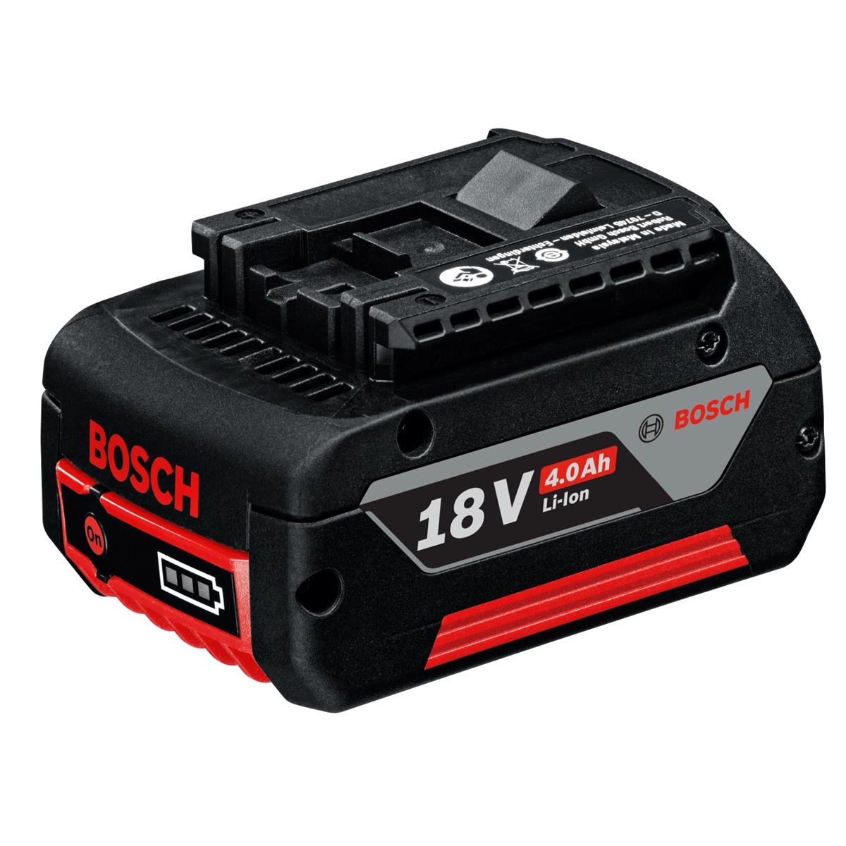 Bosch Professional Akku Starterset mit GBA 18 V 4 Ah Akku & Ladegerät GAL 18V 40