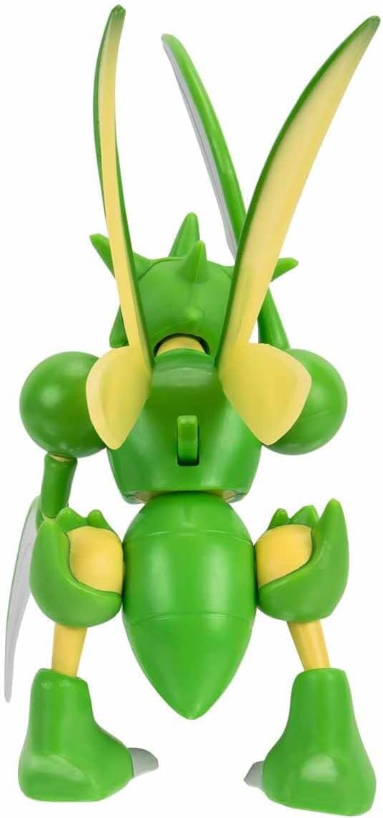 Pokémon Scyther Sichlor Figur 11 cm - Actionfigur Kinderspielzeug Sammelfigur