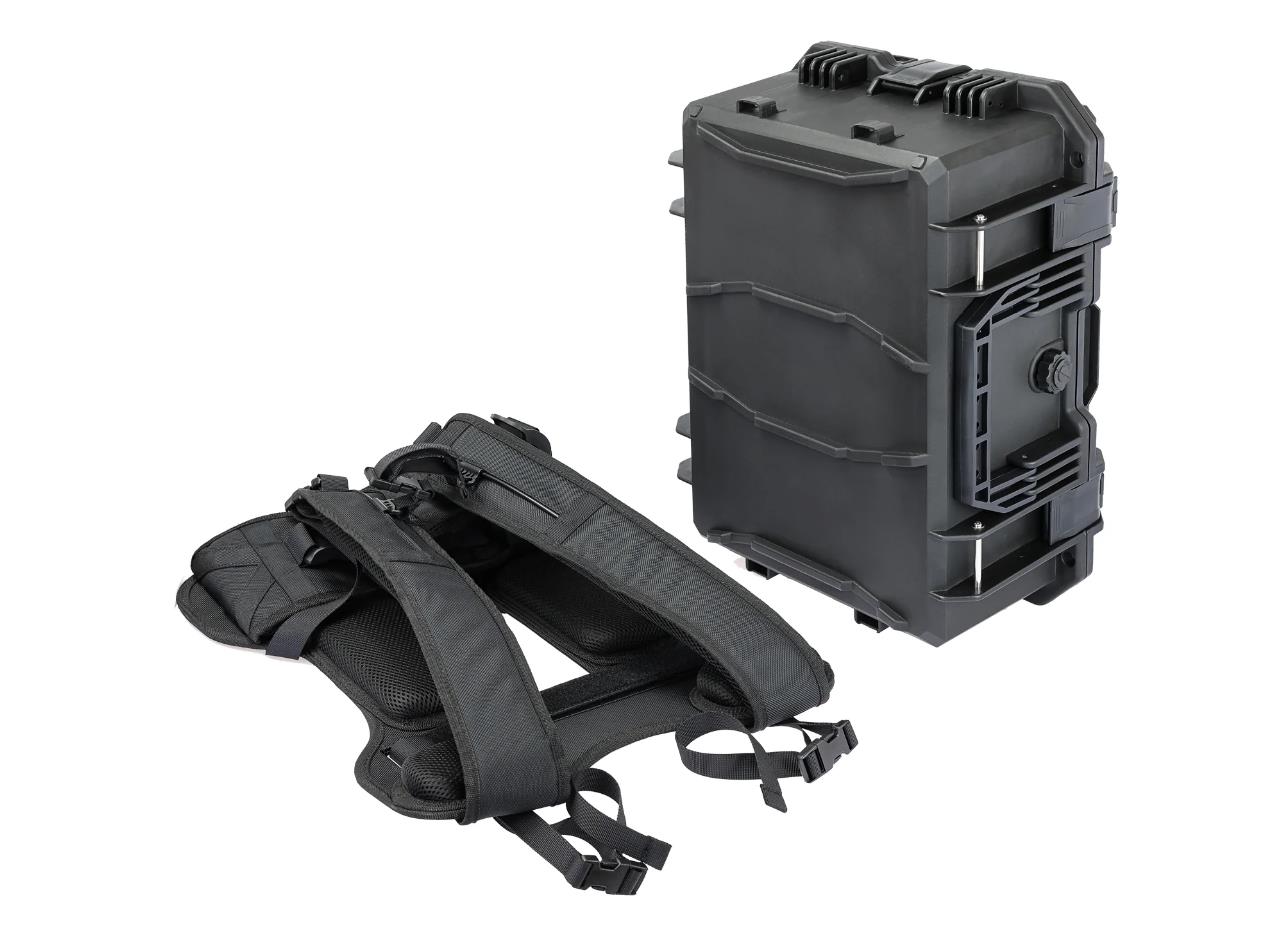 Outdoor Kamerarucksack mit Rasterschaumstoff Fotorucksack groß, HMF Outdoor Kamerarucksack mit Rasterschaumstoff Fotorucksack groß 47,5 x 38 x 22,5 cm