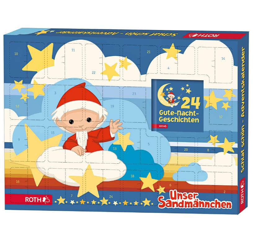 Adventskalender SCHLAF SCHÖN - mit Buch