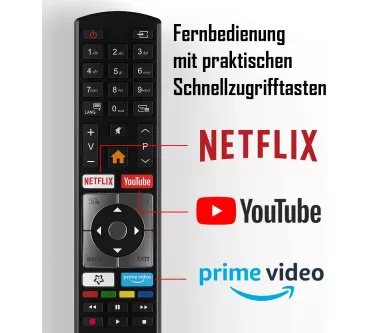 TELEFUNKEN XF43J511 W 43 Zoll Full HD LED Smart TV Weiß