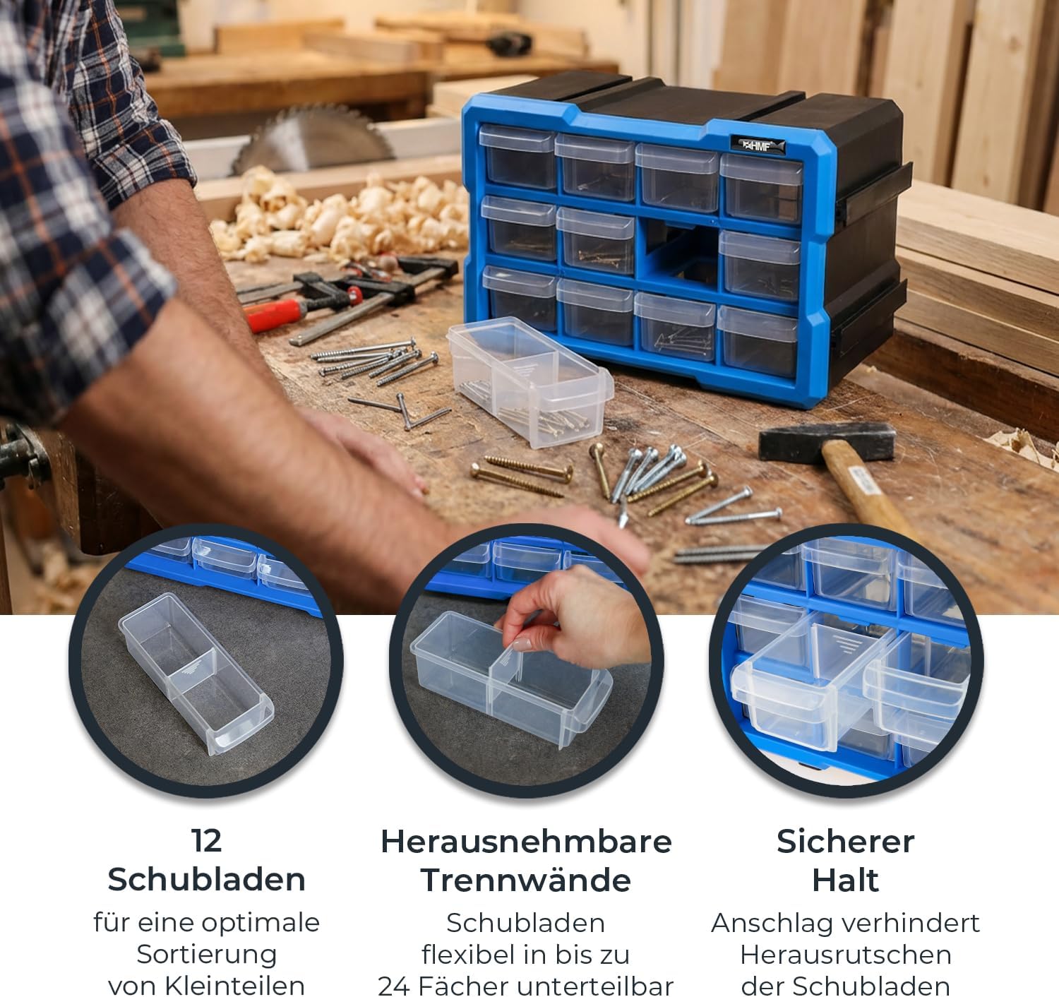 werkzeugkasten, Schubladenbox, Halter, Holzarbeiten, Sortierung