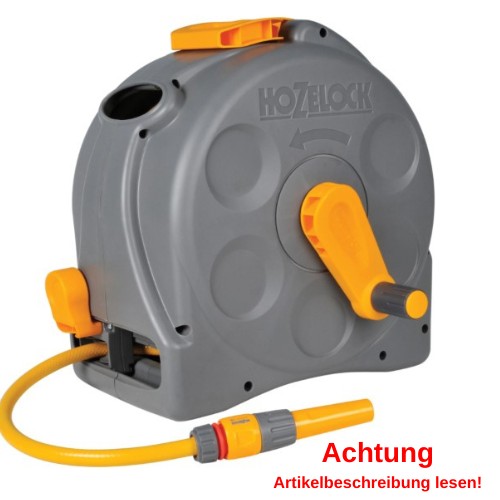 Schlauchringe,  Handkurbel,  Oranger Kurbel,  grauer Körper,  Kabelführung