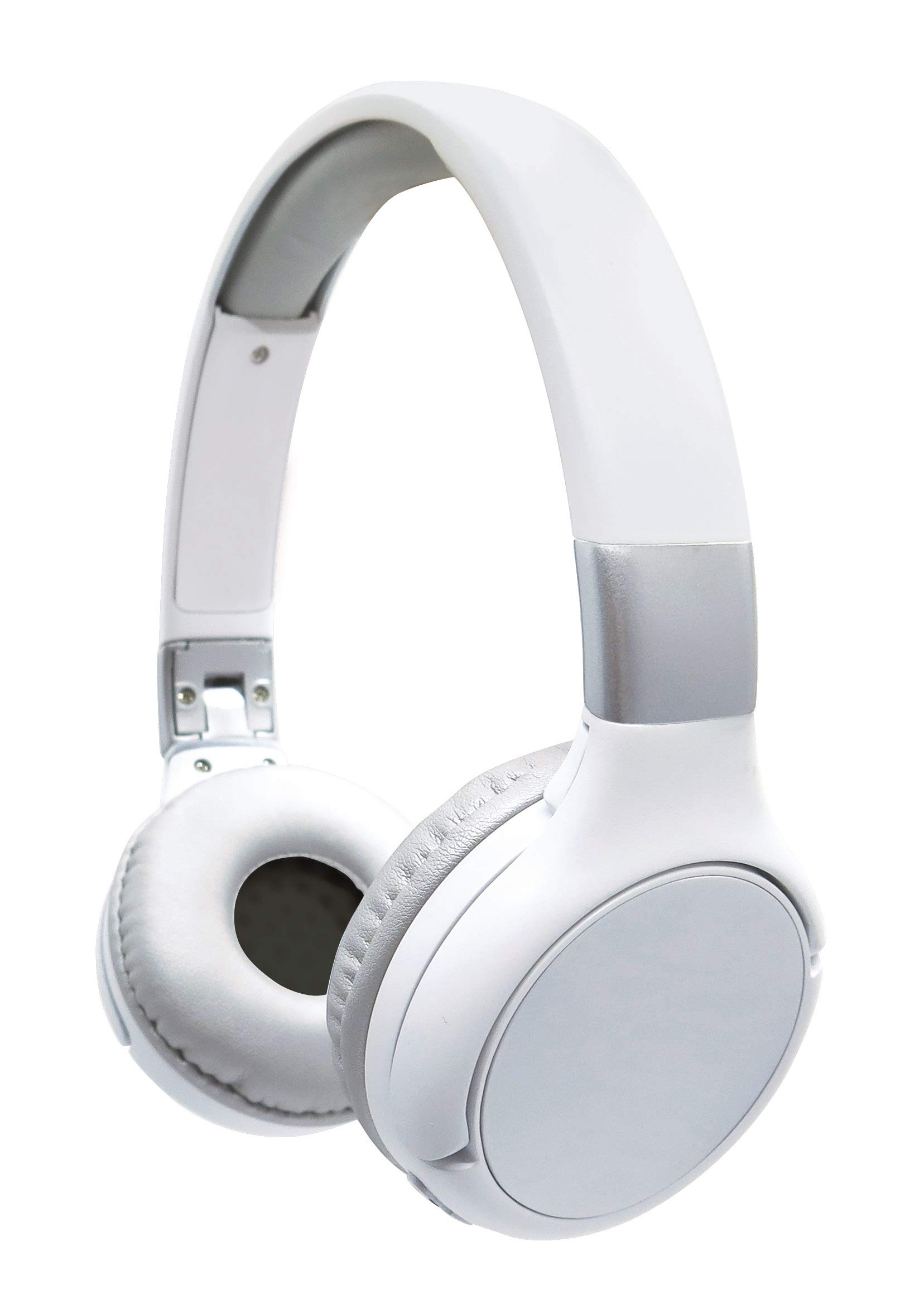 Lexibook, Acoustix, 2-in-1 Bluetooth- und kabelgebundene Kopfhörer mit Mikrofon und Steuerungstaste, wiederaufladbarer Langzeitakku, Weiß, HPBT010S