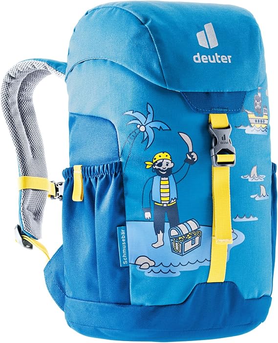 deuter Schmusebär Kinderrucksack Kindergarten Rucksack Tasche Pirat blau