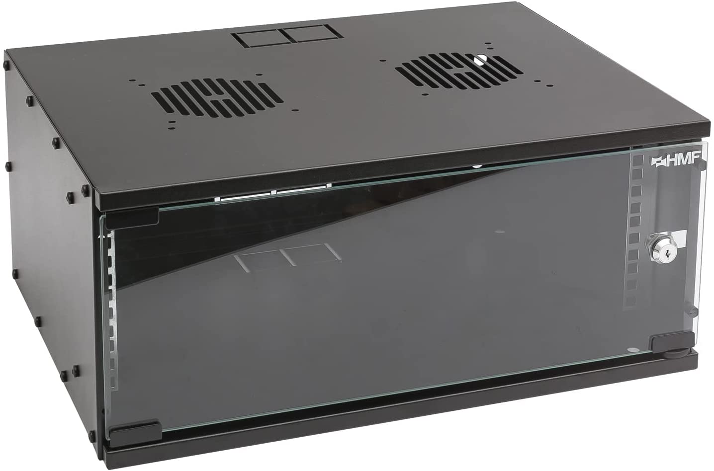 rack-mount Gehäuse, Server-Schrank, Glas-Schranktür, Schloss, Metallgehäuse