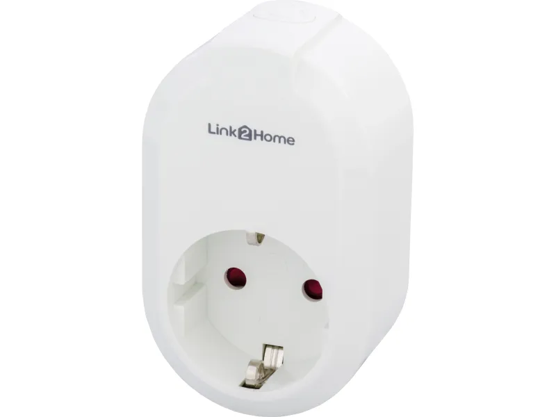 Link2Home WiFi Steckdose & Zeitschaltuhr Weiß