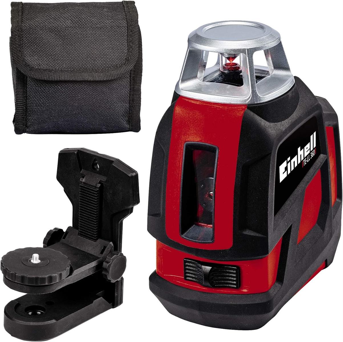Einhell 360° Kreuzlinienlaser TE LL 360 Laserkreuz horizontal und vertikal Laserlinie selbstnivellierend
