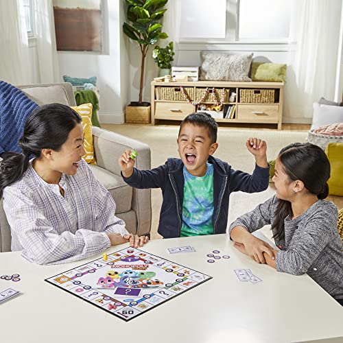 Hasbro F8562100 Monopoly Junior 2in1 Monopoly Spiel für Kinder Kinderspiel Junior