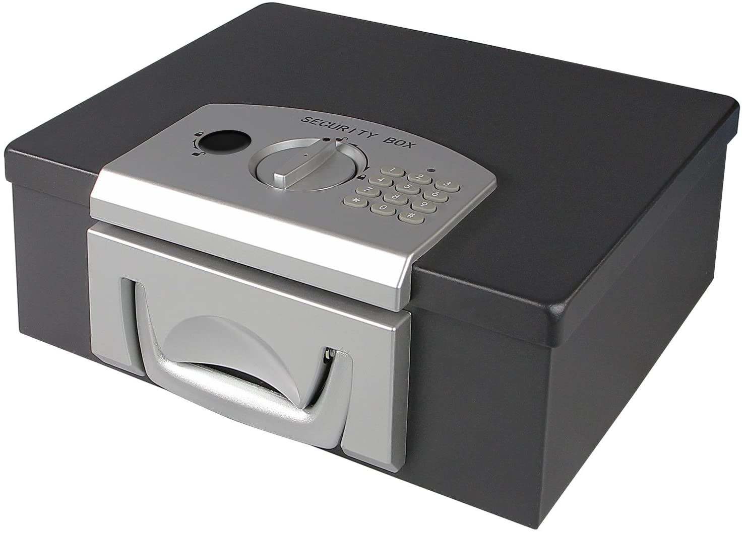 HMF Dokumentenbox mit Elektronikschloss DIN A4 1762
