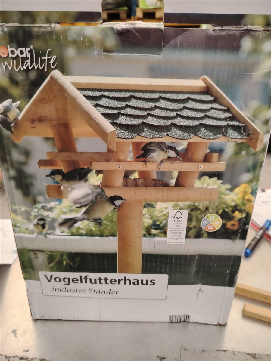 Vogelfutterhaus, Vogelfutter, Futterhaus, Ständer, Garten