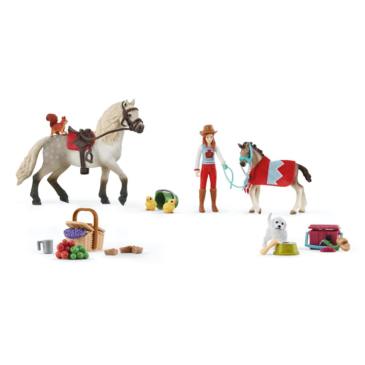 Schleich Farm World 98643 Adventskalender Bauernhof Spielfigur Tierarzt Farmtiere Tiere Advent Calendar