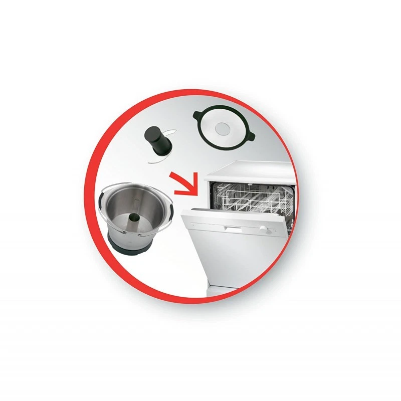 Moulinex Zubehör Mini Schüssel Zerkleinerer + 1,4 Liter Küche Companion