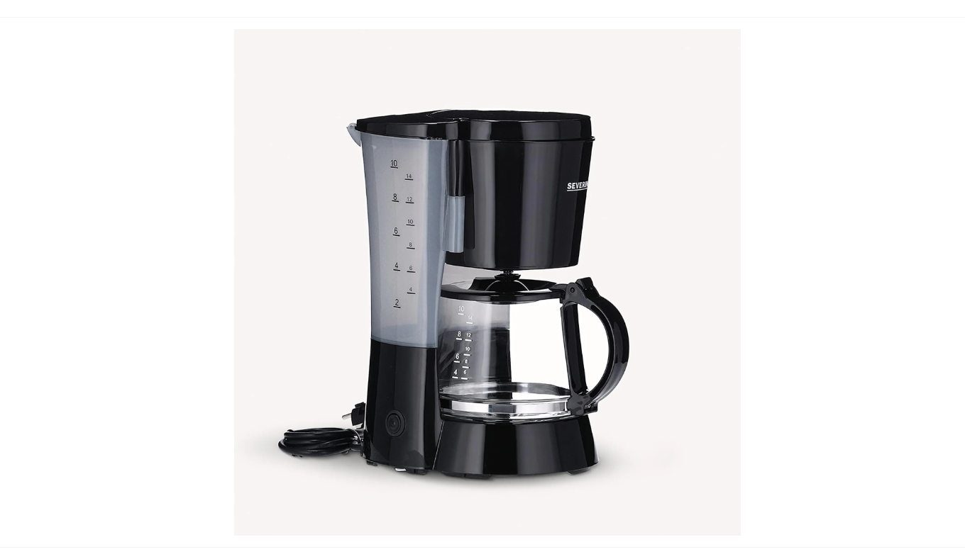 SEVERIN Kaffeemaschine KA 4479 mit Schwenkfilter und Warmhalteplatte 10 Tassen