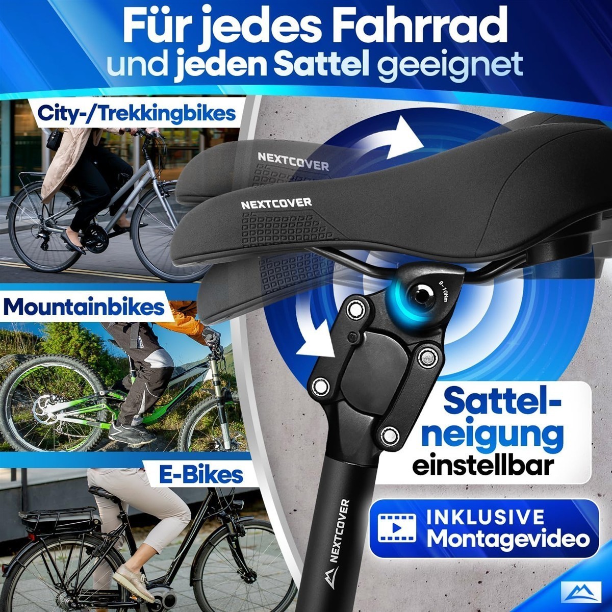 Sattel, Bike-Sattel, Verstellbar, Montagevideo, Kaufberatung