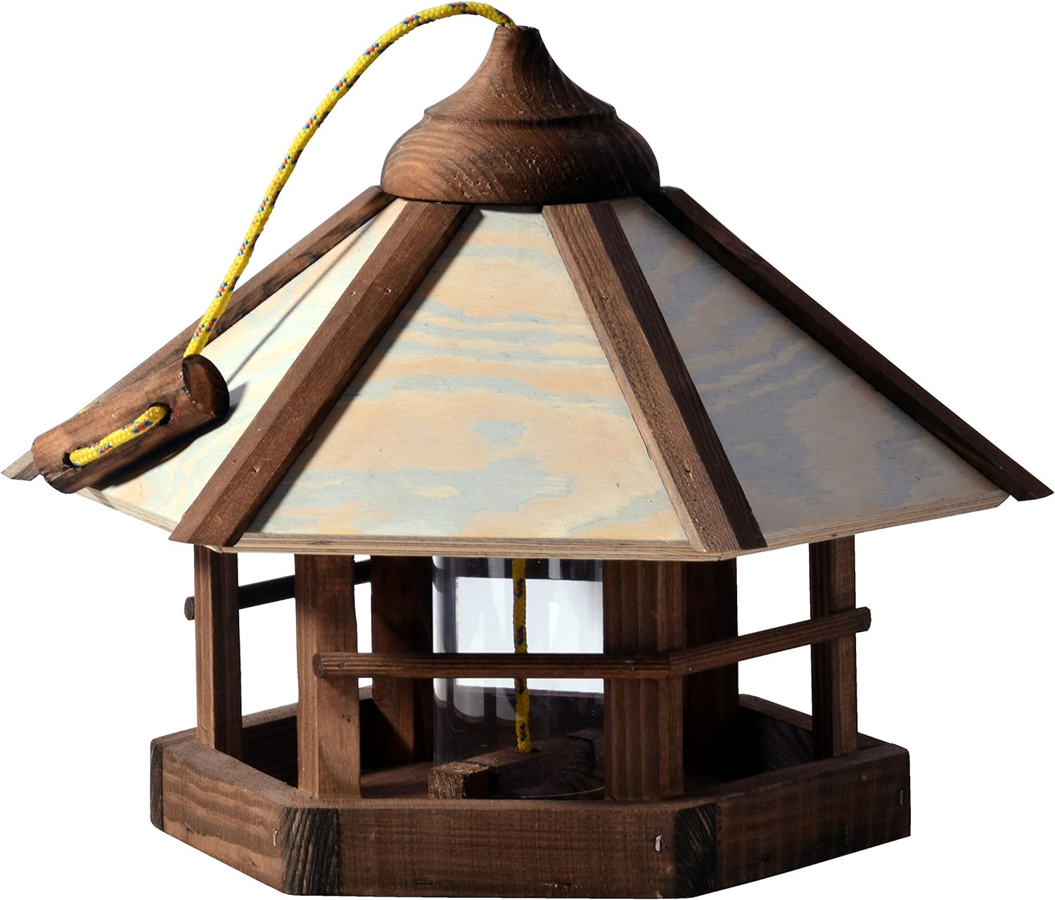 Dobar Vogelfutterhaus Camouflage Vogelfutterstation aus Holz