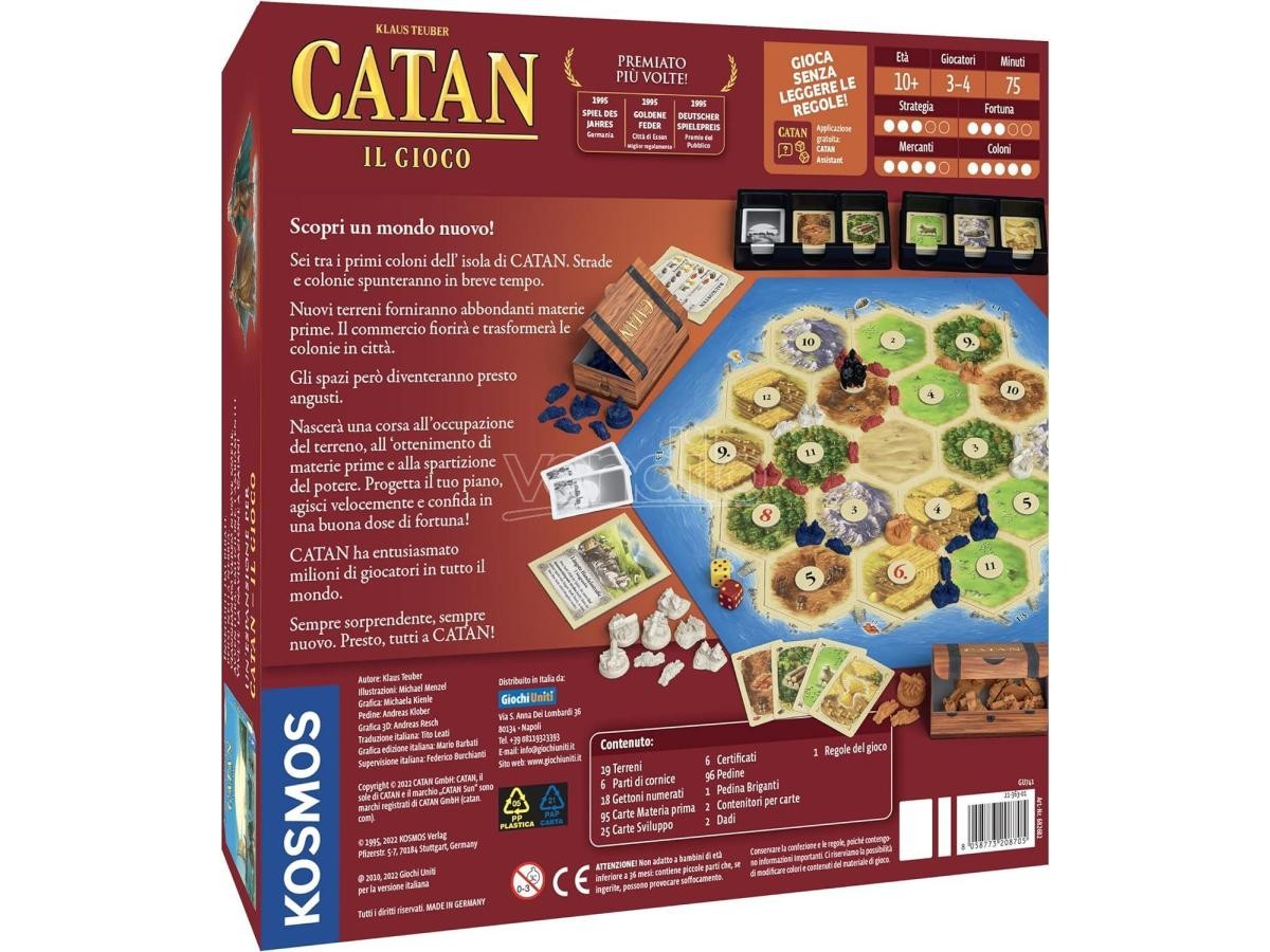Catan Base – Eco 2022 Edition Gesellschaftsspiel