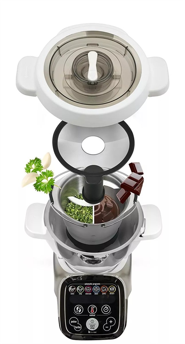 Moulinex Zubehör Mini Schüssel Zerkleinerer + 1,4 Liter Küche Companion